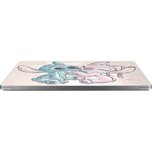 Disney Lilo and Stitch Stitch and Angel Universal Laptop 12in (9.8 x 6.8in) Skin